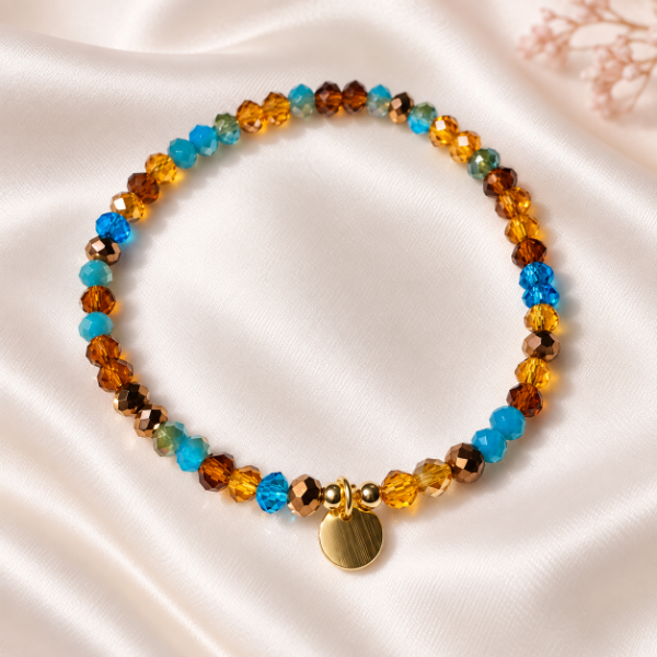 Producto - Pulsera Lula Turquesa Ámbar - 1