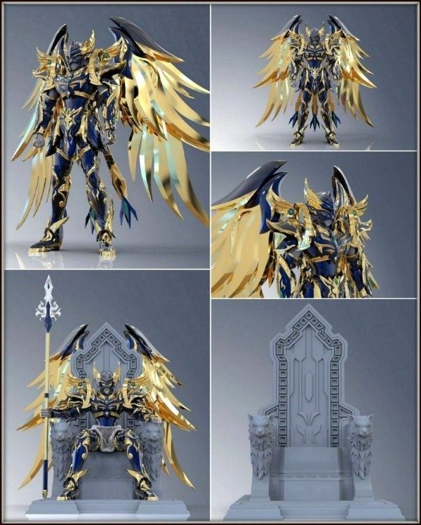 Producto - Figura ORIGINAL ODIN con trono Caballeros Del Zodiaco