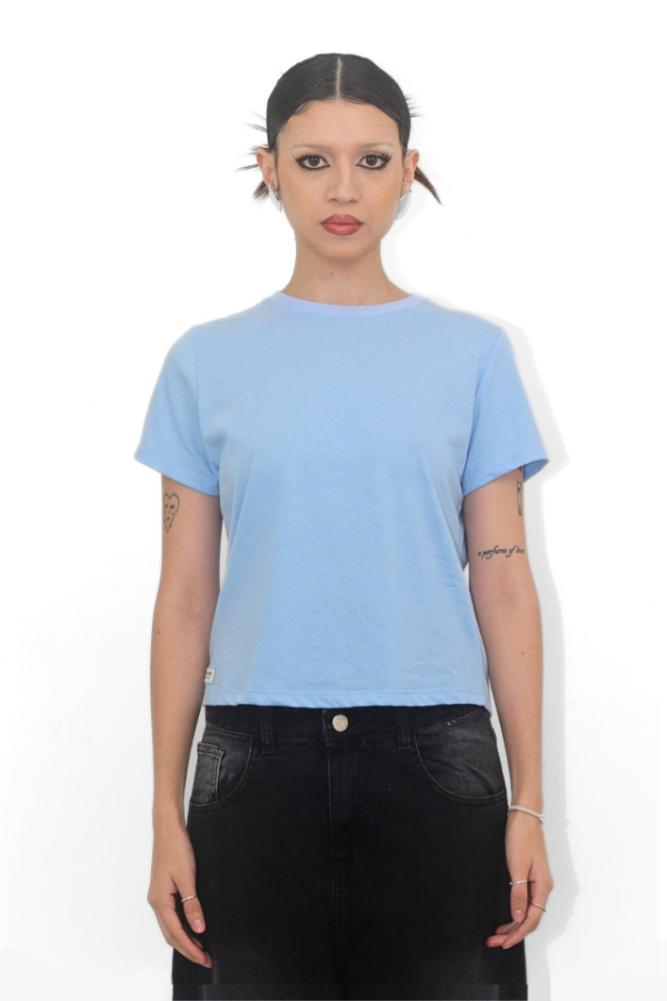 Producto - Remera Basic Celeste