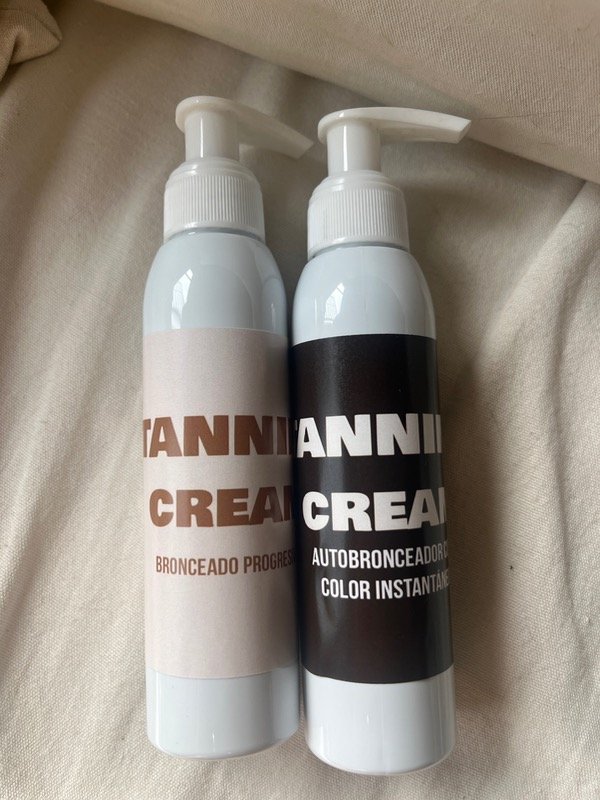 Producto - Combo TANNING Cream + Prolongador de bronceado