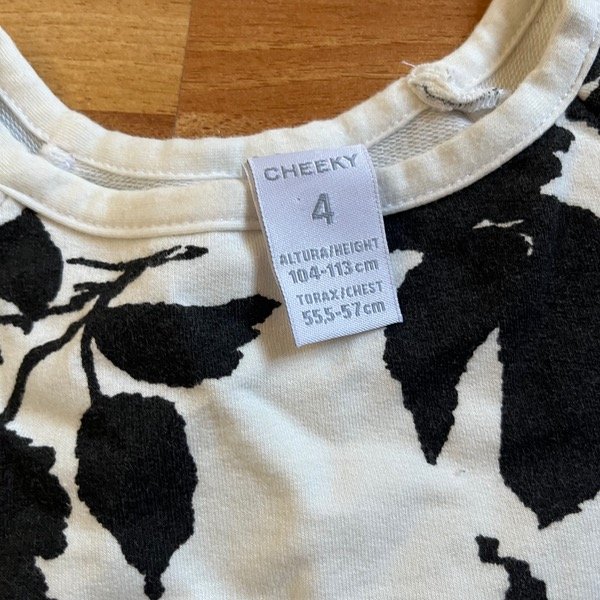 Producto - Vestido Cheeky Blanco y Negro 4A - 1