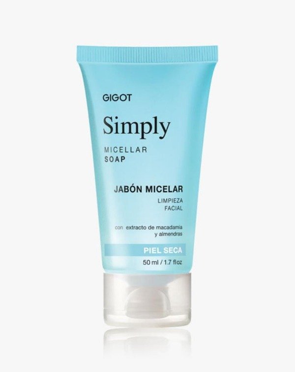 Producto - Gigot Simply jabon micelar de limpieza facial.