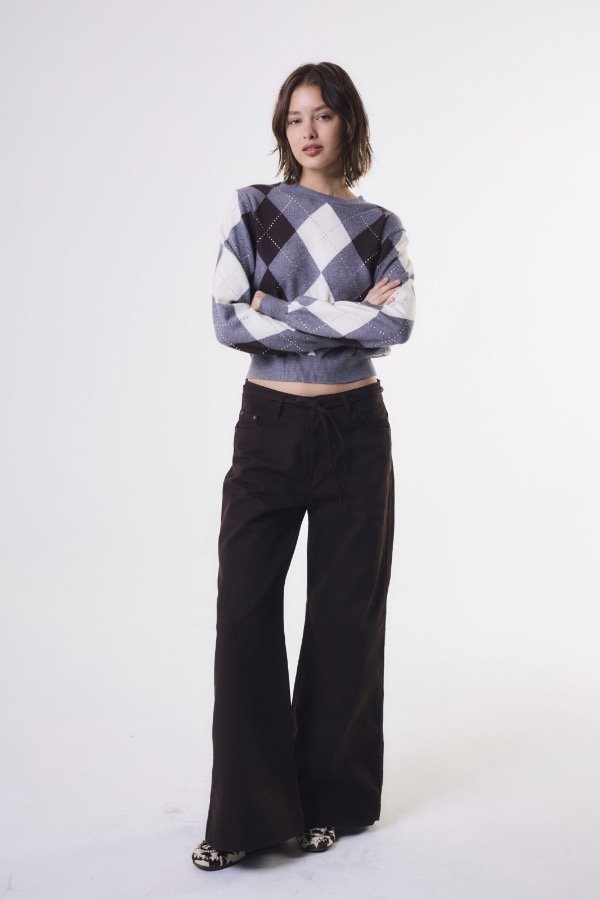 Producto - Sweater Rombos Hotfix Azul - 1