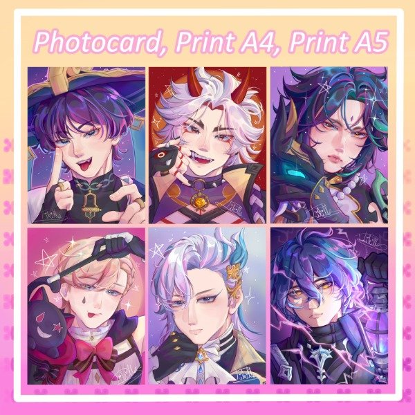 Producto - Photocards y Prints Genshin