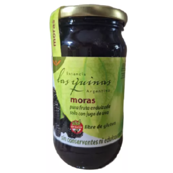 Producto - Mermelada de Mora, sin azúcar agregada, 240gr - LAS QUINAS