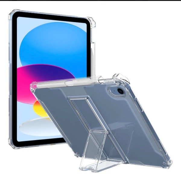 Producto - Transparente ANTISHOCK con soporte IPAD 10 10.9 pulgadas 2022 / IPAD A16 2025