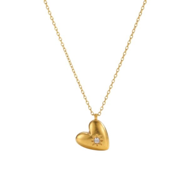 Producto - Collar Corazón Gold