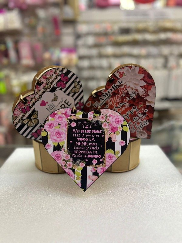 Producto - Bombonera corazón para Mamá SAM 10/25