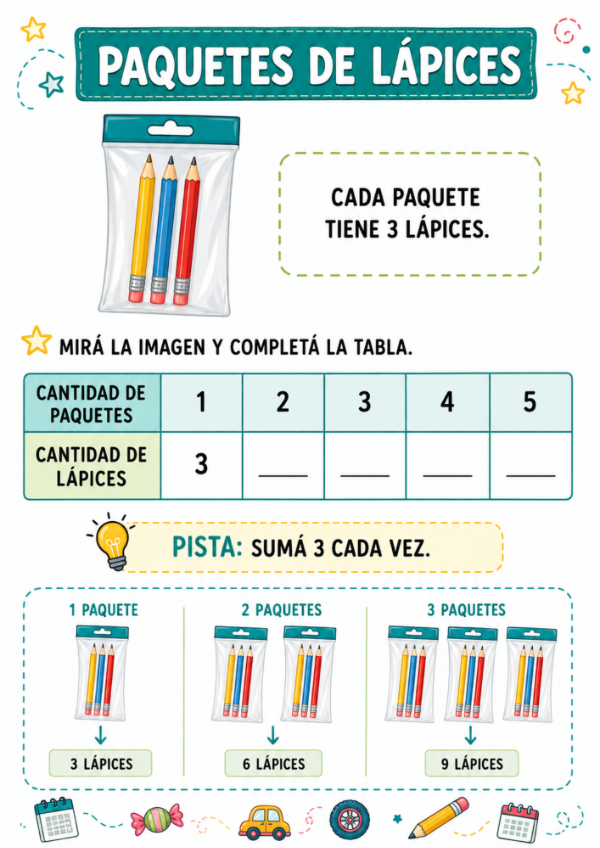 Producto - REPARTIMOS CON TABLAS: Divisiones exactas con apoyo visual - 3