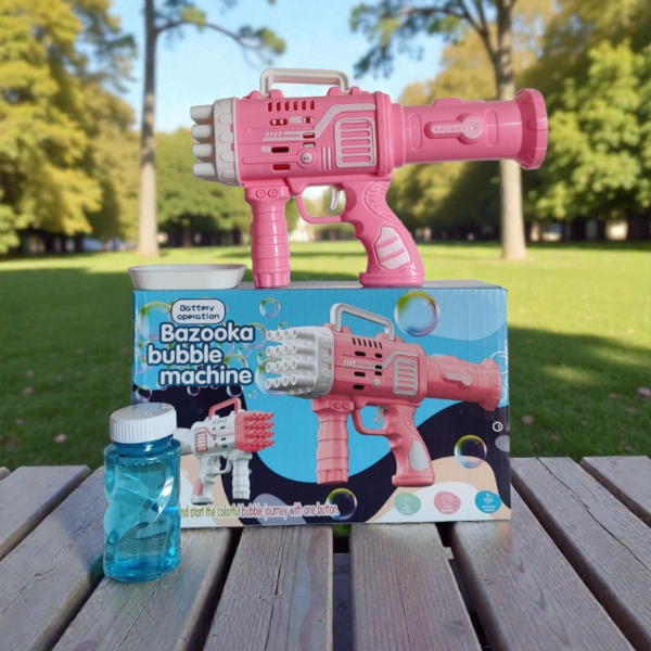 Producto - PISTOLA BURBUJERO ROSA