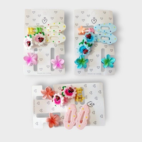 Producto - Set Accesorios para Cabello Mariquita