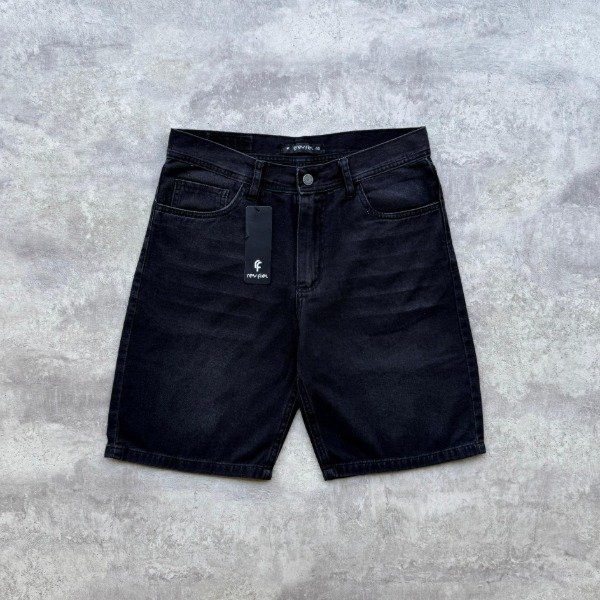 Producto - BERMUDA MOM NEGRA CLASICA