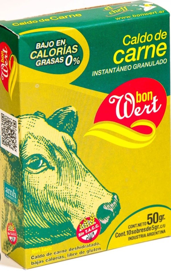 Producto - CALDO DE CARNE BON WERT