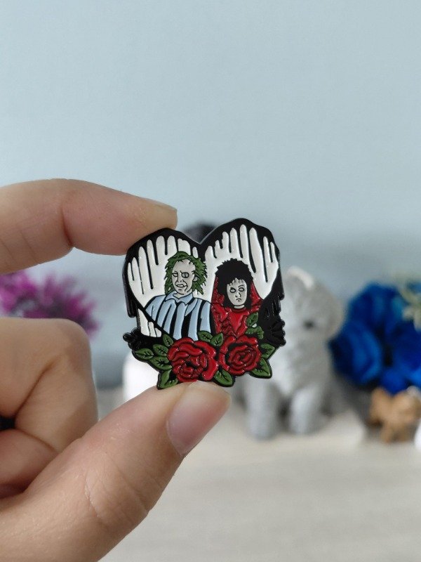 Producto - Pin metalizado - Beetlejuice #1997