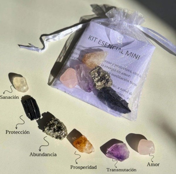 Producto - KIT CRISTALES ESENCIALES MINI