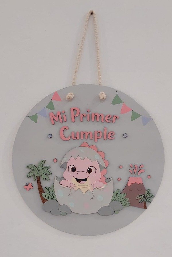 Producto - Cartel Dino Volcán