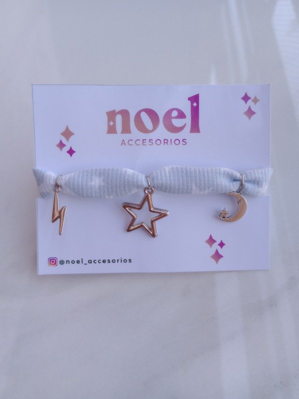Producto - Collar pañuelo celeste