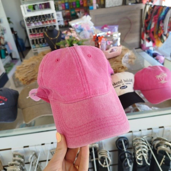 Producto - Gorra vintage rosa