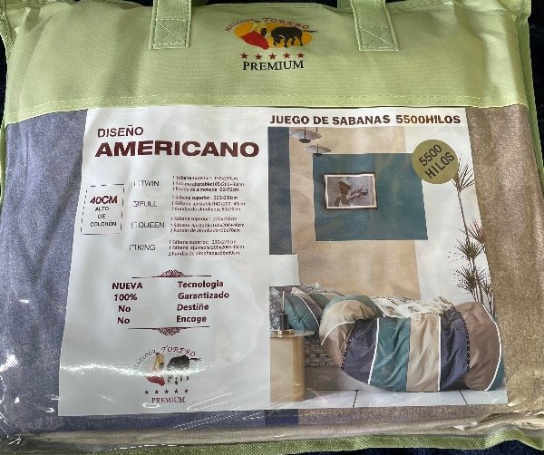 Producto - Sábanas torero estampadas Full - 3