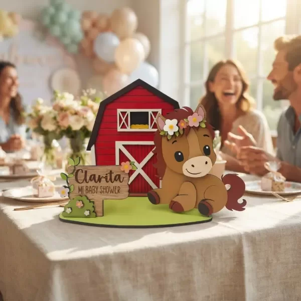 Producto - CENTROS DE MESA ANIMALES DE LA GRANJA - 0