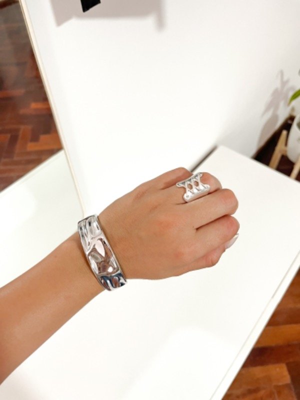 Producto - Anillo RENI plateado