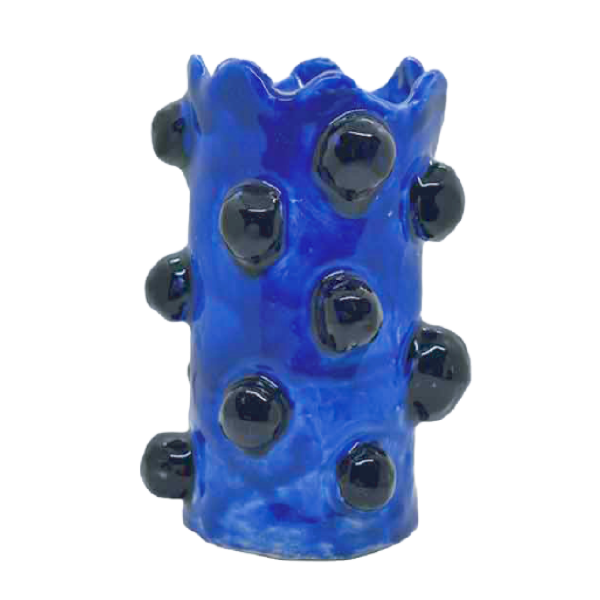 Producto - JARRON AZUL EN BOLAS