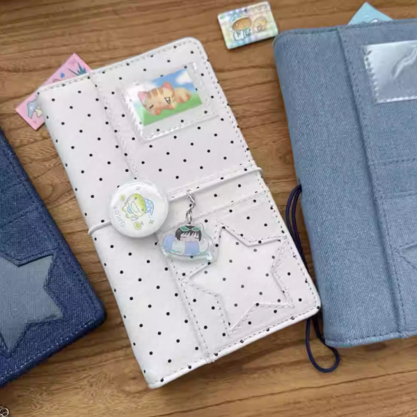 Producto - Carpeta A6 Denim Star White - 1