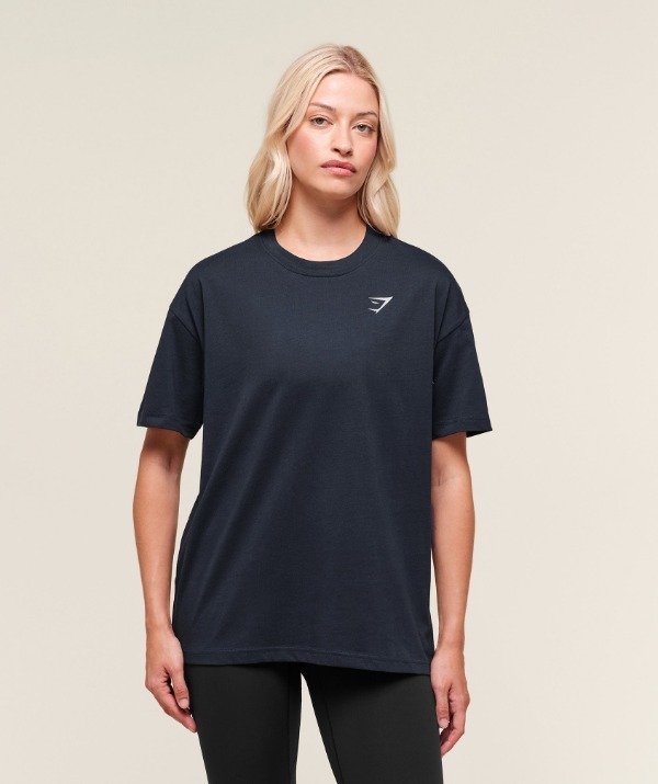 Producto - Training Oversized T-Shirt Heavy Blue