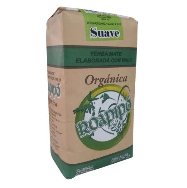 Producto - Yerba Mate Suave Organica por 1Kg - Roapipó-