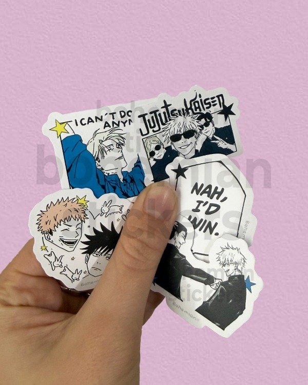 Producto - PACK JUJUTSU KAISEN - Stickers Individuales de Jujutsu Kaisen