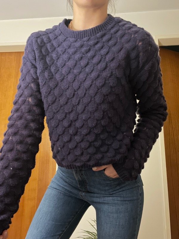 Producto - Sweater violeta S