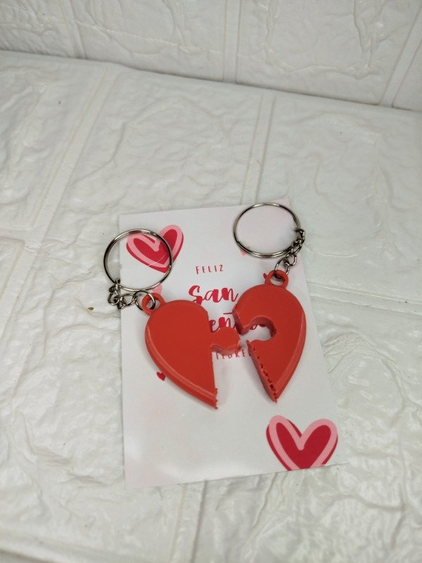 Producto - Llavero corazón para compartir