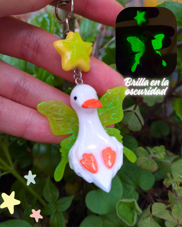 Producto - llavero patito ada nocturna