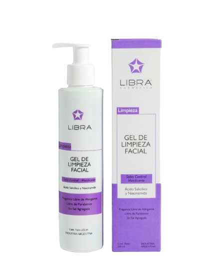 Producto - GEL LIMPIEZA FACIAL SEBO CONTROL LIBRA