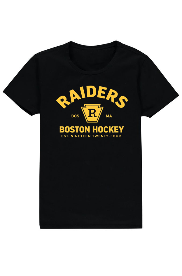 Producto - Remera Heated Rivalry Negra Raiders Logo