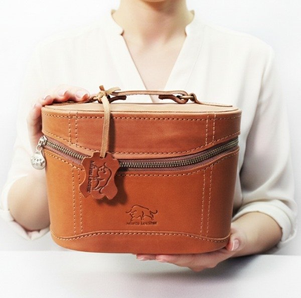 Producto - Necessaire rigido de cuero - 2