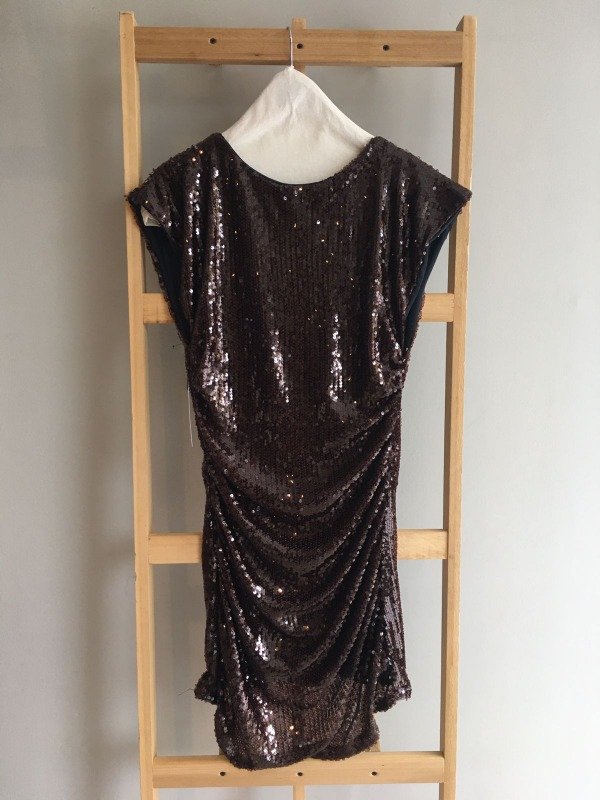 Producto - VESTIDO LENTEJUELAS JAPÓN CHOCO