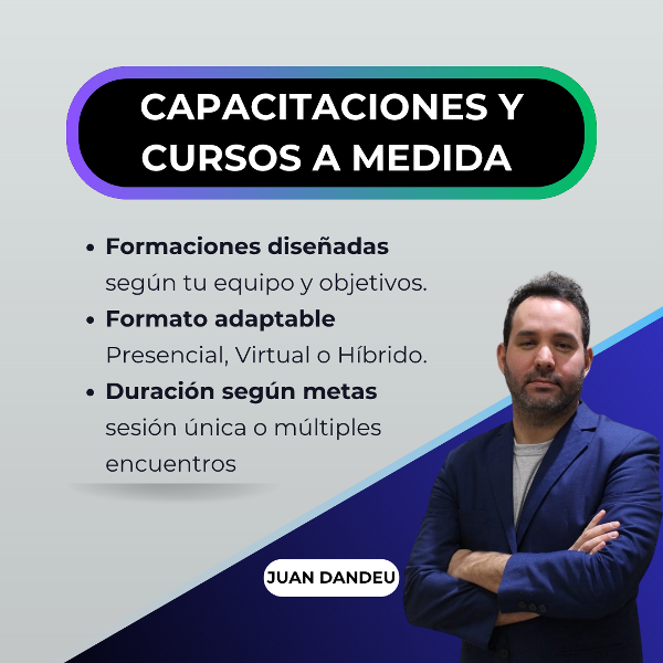 Producto - Capacitaciones a Medida para Empresas, Equipos y Eventos