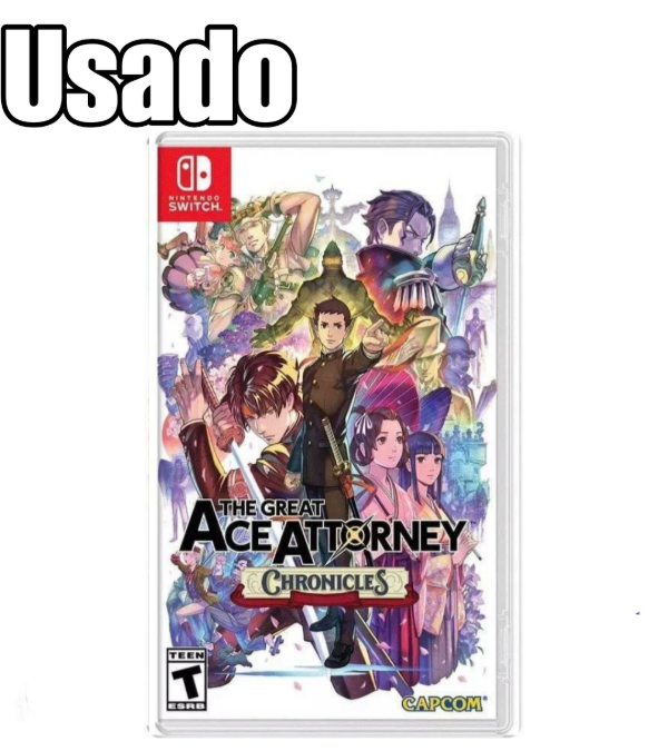 Producto - The Great Ace Attorney Chronicles Juego Físico Usado Nintendo Switch