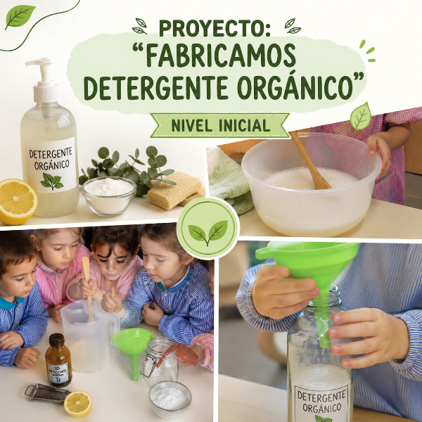 Producto - Proyecto: Fabricamos detergente orgánico