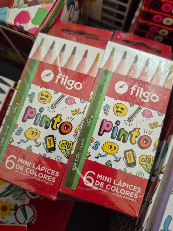 Producto - Colores mini x 6 Pinto Filgo