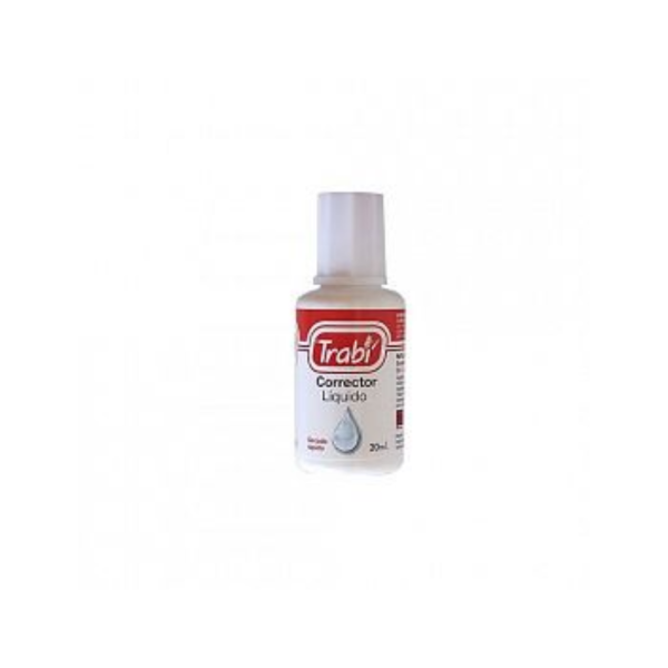 Producto - CORRECTOR LIQUIDO TRABI BOTELLITA 20 ML