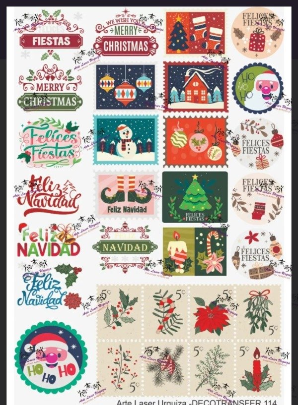 Producto - Transfer textiles 114 - tamaño A4