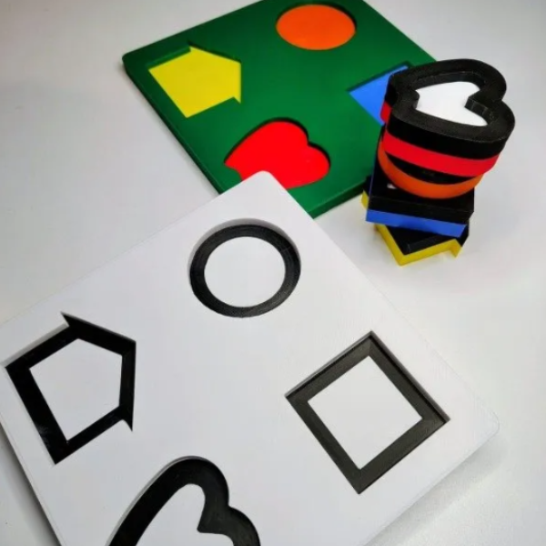 Producto - Set de Encastre de Formas. Juego de Exploración y Desafío Visual - 3