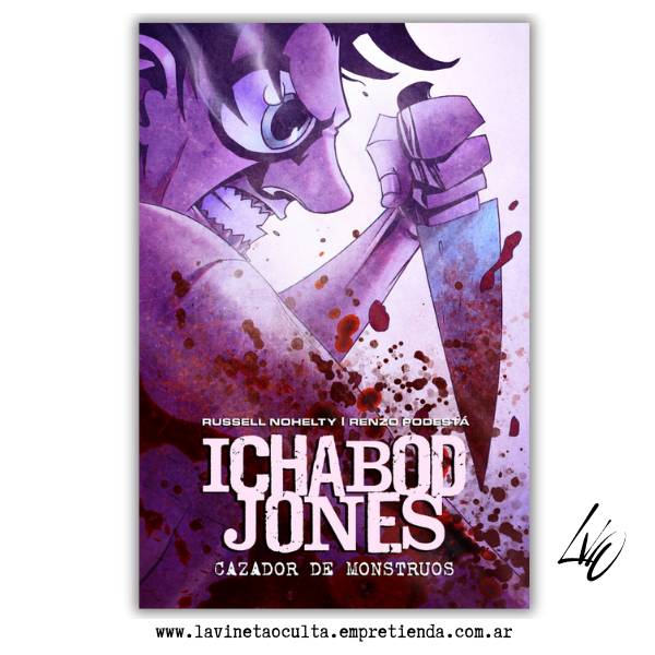 Producto - ICHABOD JONES: CAZADOR DE MONSTRUOS - Russell Nohelty y Renzo Podestá