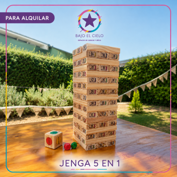 Producto - Jenga 5 en 1