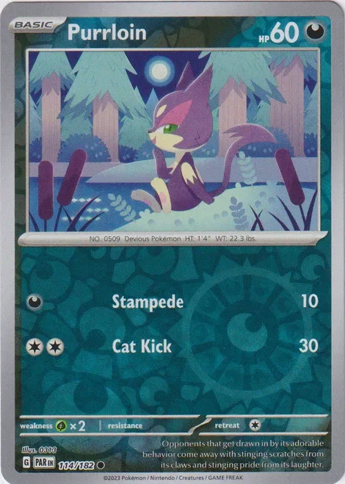 Producto - Purrloin - 114/182 - Paradox Rift - Reverse Holo