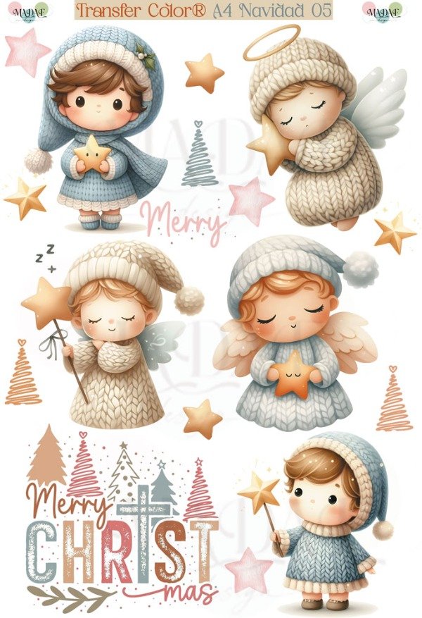 Producto - TRANSFER COLOR A4 NAVIDAD 05
