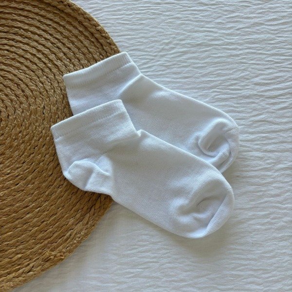 Producto - SOQUETE LISO BLANCO