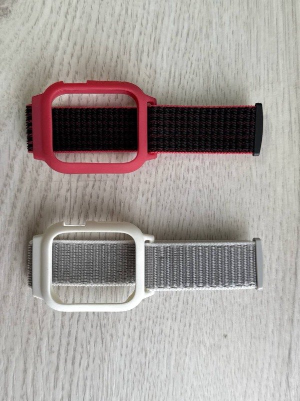 Producto - CORREA MALLA DE NYLON CON CARCASA PARA APPLE WATCH 42/44/45MM